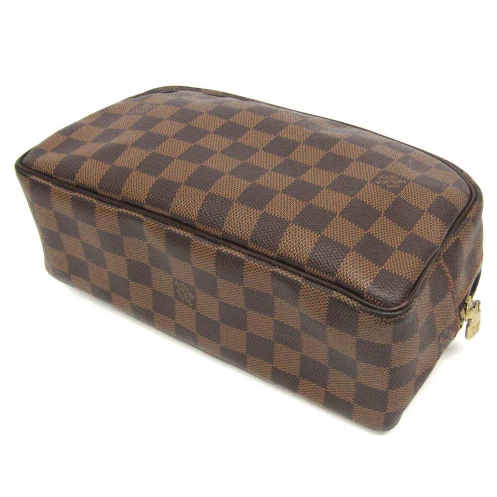 LOUIS VUITTON Brown Damier Pouch - Picture 2 of 16